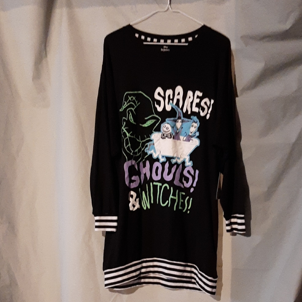 Disney's Nightmare Before Christmas Womens Size Small Nightgown